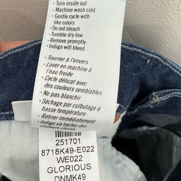 PAIGE SARAH Straight Ankle Jeans in ‘Glorious’ - Picture 14 of 14